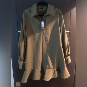 Pretty little things green dress